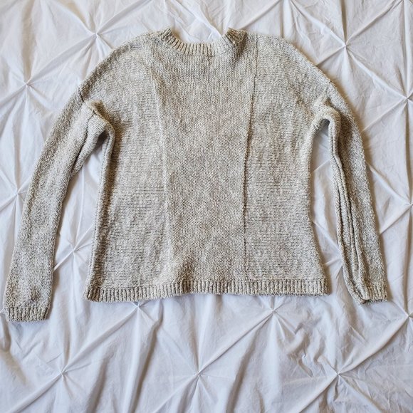Vince Linen Blend Crewneck Sweater - Picture 2 of 9